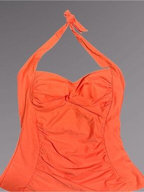 Halter Neck Tankini Swimsuit Top